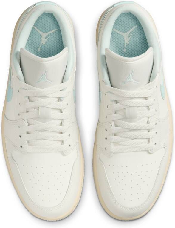 Jordan 1 Low Dames Schoenen Wit Maat: 36 Mesh Synthetisch Foot Locker