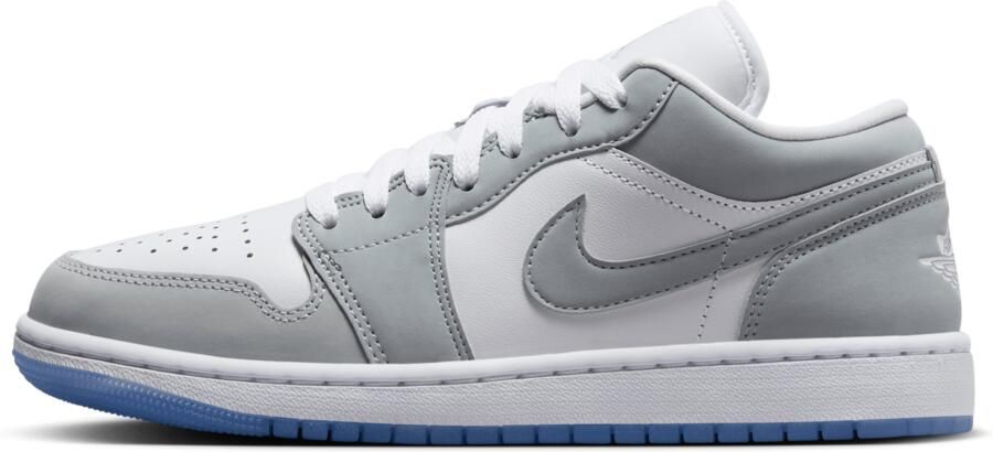Jordan 1 Low Dames Schoenen White Leer Foot Locker - Foto 5