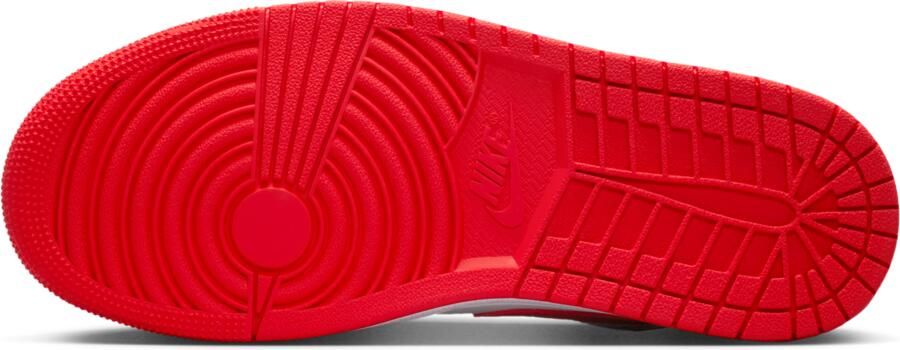 Jordan AJ1 Low Sneakers Dames Wit Mesh Synthetisch - Foto 4