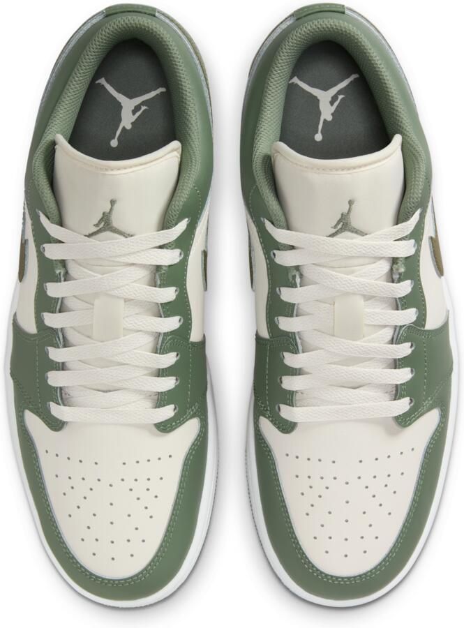Jordan 1 Low Sneakers Heren Groen Mesh Synthetisch - Foto 2