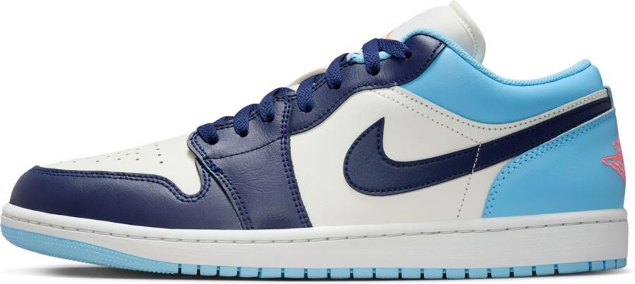Jordan 1 Low Sneakers Heren Wit Leer - Foto 2