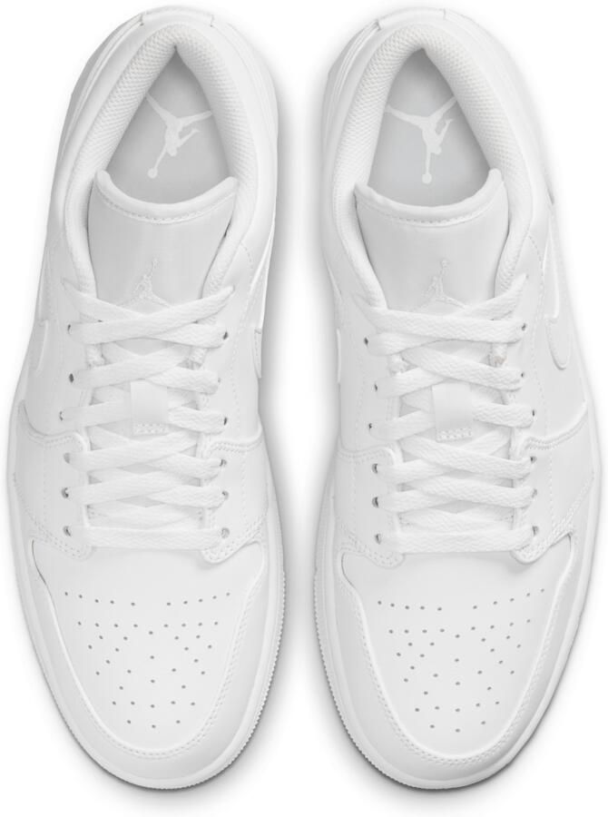 Jordan Air 1 Low Basketball Schoenen white white white maat: 45.5 beschikbare maaten:41 42.5 40 43 44.5 45 46 40.5 45.5 47.5 - Foto 11