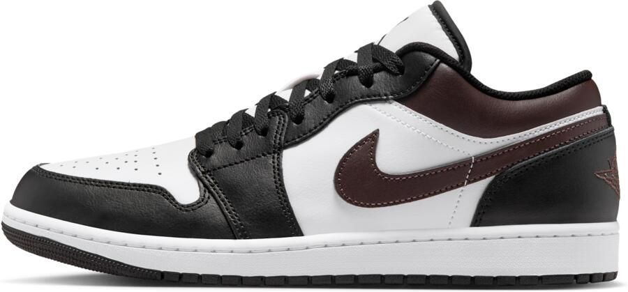 Jordan 1 Low Laarzen Heren Zwart Mesh Synthetisch - Foto 2