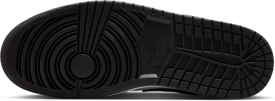 Jordan 1 Low Laarzen Heren Zwart Mesh Synthetisch - Foto 4