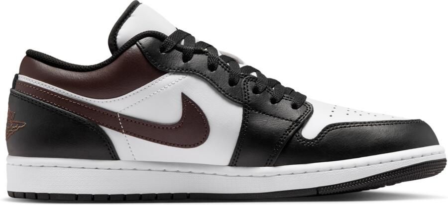 Jordan 1 Low Laarzen Heren Zwart Mesh Synthetisch - Foto 3