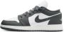 Jordan Aj1 Low Kindersneakers Grijs Leer - Thumbnail 1