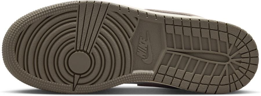 Jordan AJ1 Low Kindersneakers Grijs Leer - Foto 4