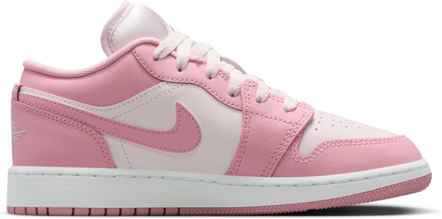 Jordan 1 Low Kindersneakers Rood Mesh Synthetisch - Foto 3