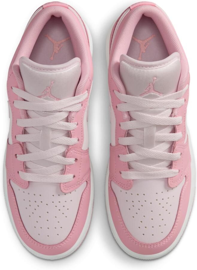 Jordan 1 Low Kindersneakers Rood Mesh Synthetisch - Foto 2