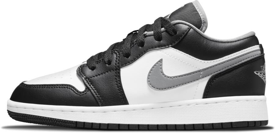 Jordan 1 Low basisschool Schoenen Black Leer 5 Foot Locker - Foto 6