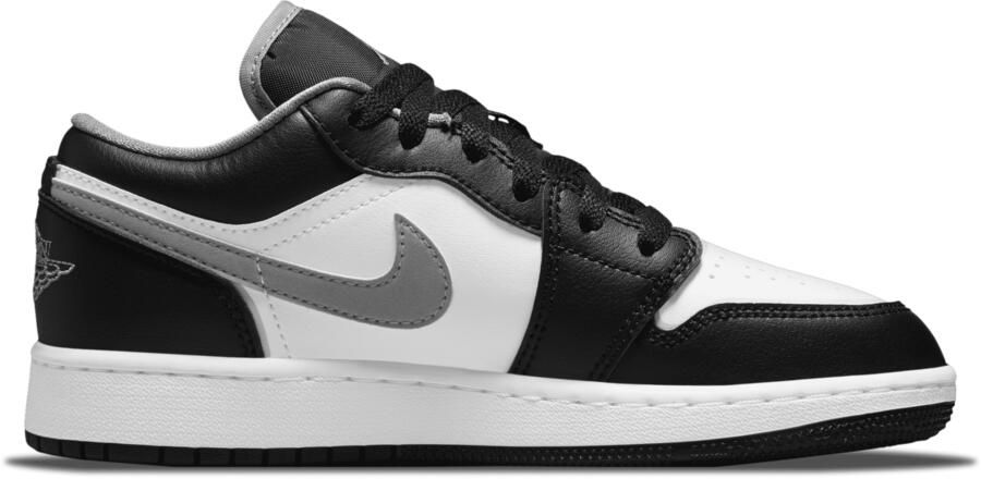 Jordan 1 Low basisschool Schoenen Black Leer 5 Foot Locker - Foto 4