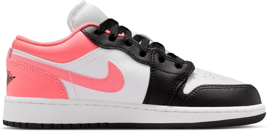 Jordan AJ1 Low Kindersneakers Zwart Mesh Synthetisch - Foto 3