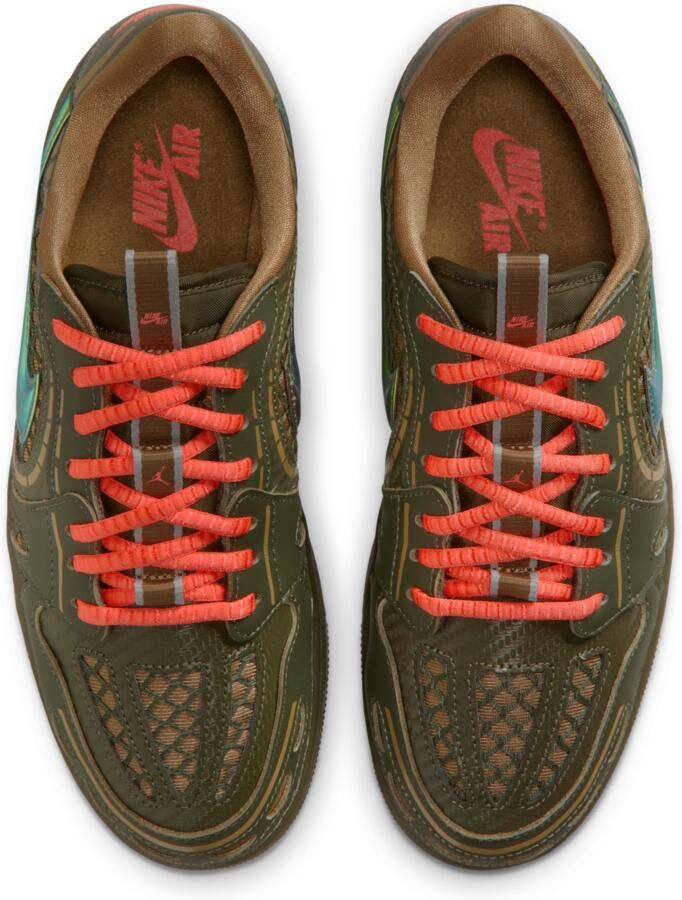 Jordan Air 1 Low Method of Make damesschoenen Bruin - Foto 2