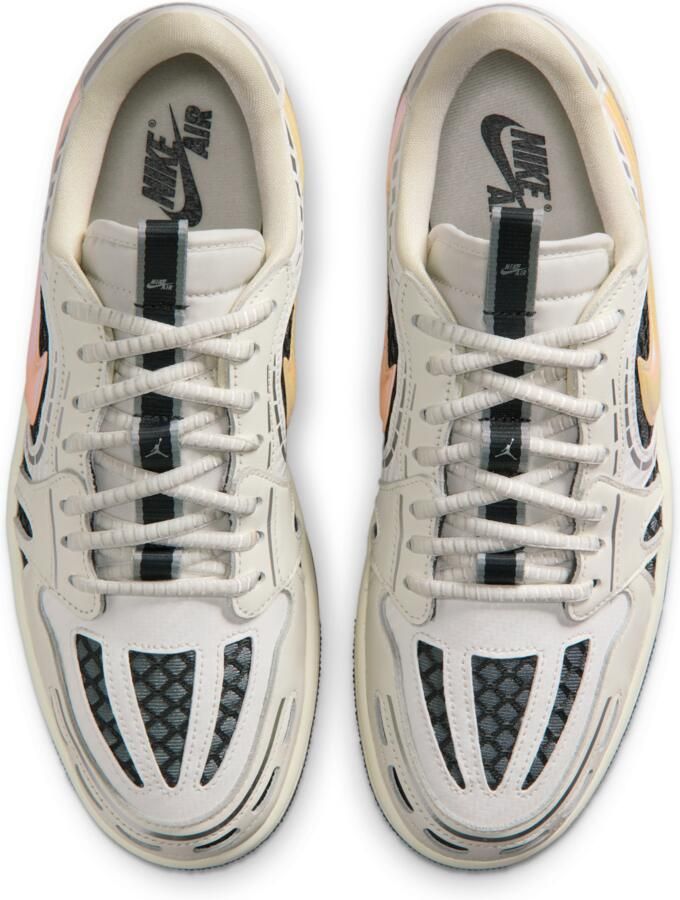 Jordan Air 1 Low Method of Make damesschoenen Wit