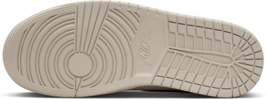 Jordan Aj1 Low Sneakers Dames Bruin Mesh Synthetisch - Foto 4