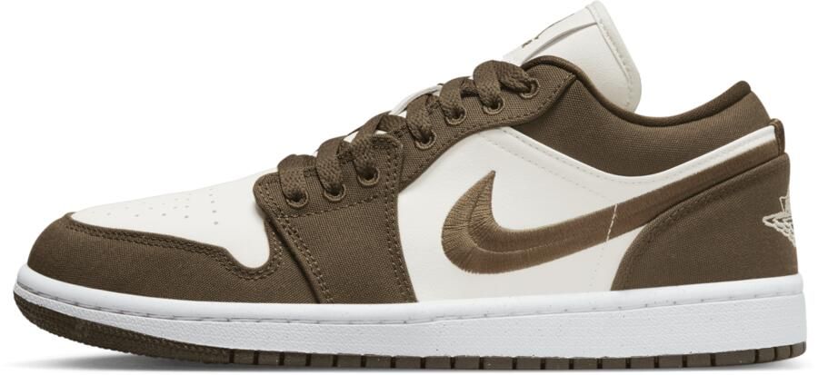 Jordan Wmns Air 1 Low Se Light Olive Sail White Schoenmaat 36 1 2 Sneakers DV0426 301