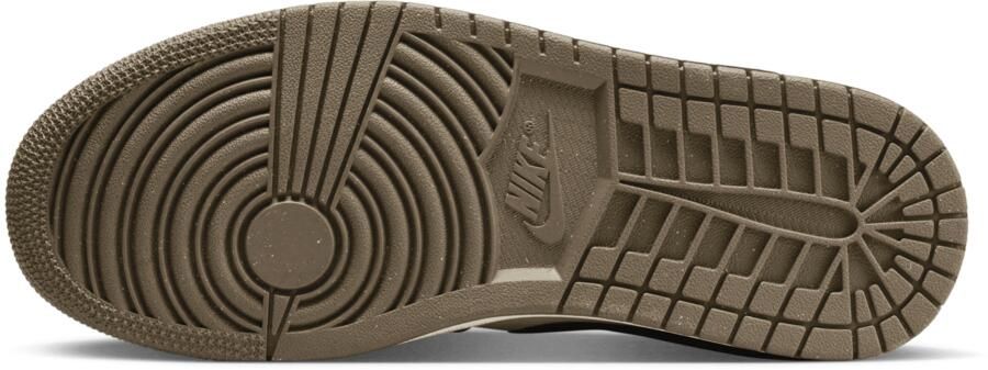 Jordan 1 Low Sneakers Dames Groen Leer Synthetisch - Foto 4