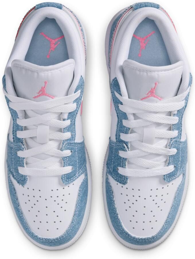 Jordan Air  1 Low SE kinderschoenen Blauw