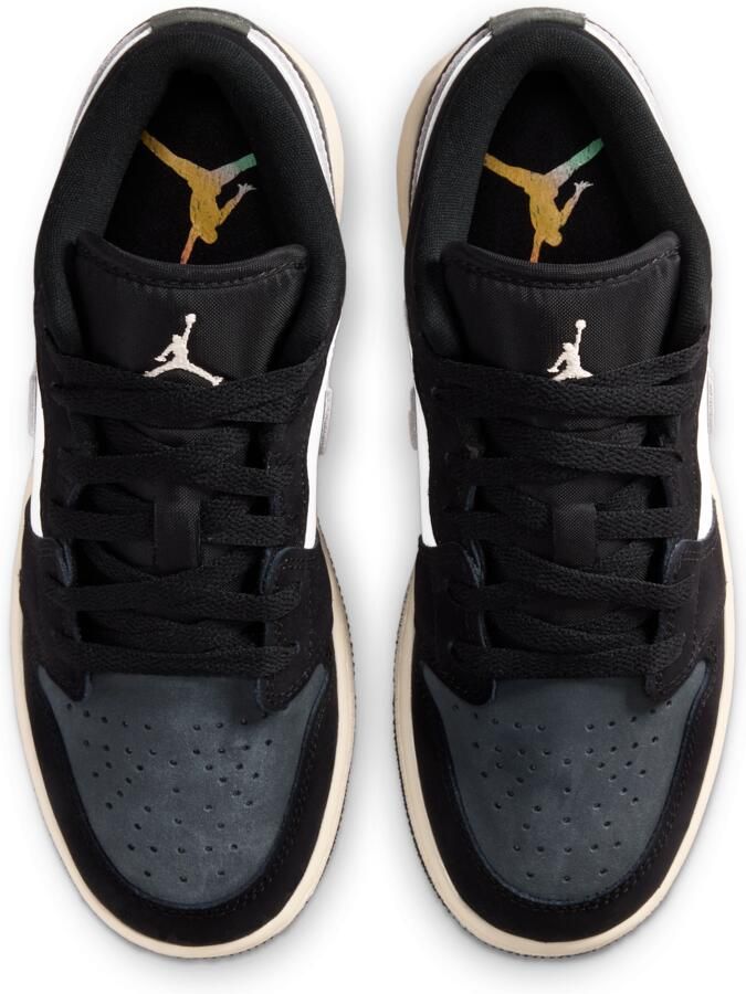 Jordan Air 1 Low SE kinderschoenen Zwart - Foto 2