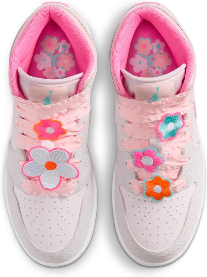 Jordan Air  1 Mid Alt SE kinderschoenen Grijs - Foto 2