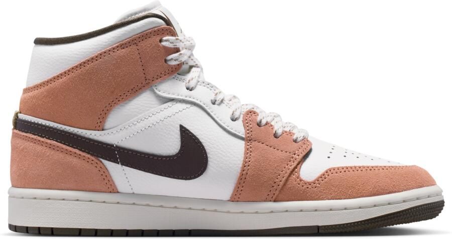 Jordan Aj1 Sneakers Dames Wit Leer - Foto 3