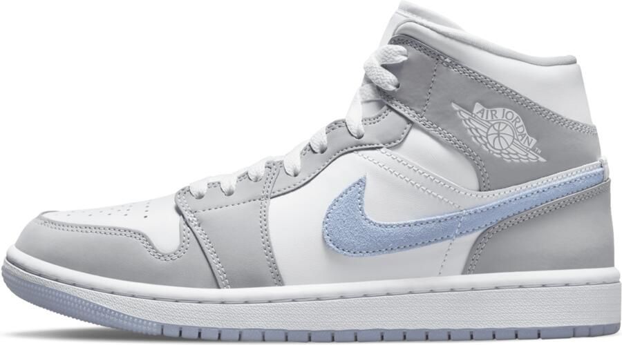 Jordan 1 Mid Dames Schoenen White Leer Synthetisch Foot Locker - Foto 2
