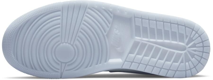 Jordan 1 Mid Dames Schoenen White Leer Synthetisch Foot Locker - Foto 5
