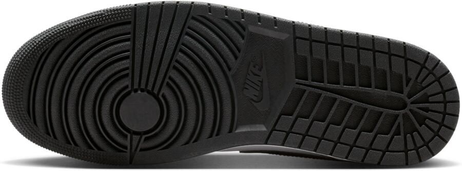 Jordan 1 Mid Sneakers Heren Wit Mesh Synthetisch - Foto 4