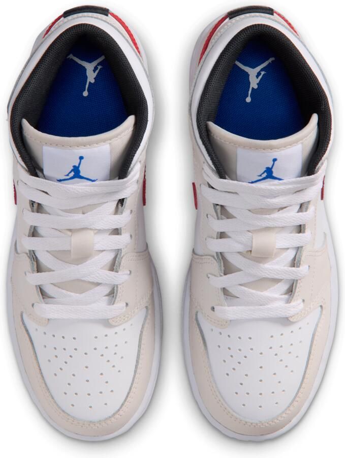 Jordan Air 1 Mid Kinderschoenen Grijs - Foto 2