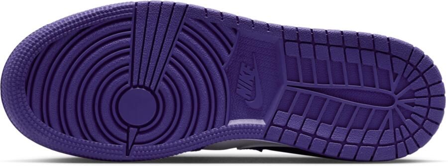 Jordan Aj1 Mid Kindersneakers Paars Mesh Synthetisch - Foto 4