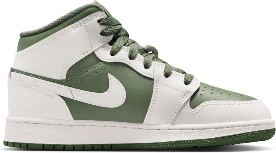 Jordan Aj1 Mid Kindersneakers Wit Mesh Synthetisch - Foto 3