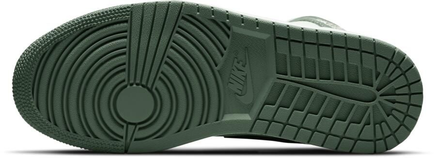 Jordan 1 Mid Dames Schoenen Green Leer Synthetisch Foot Locker - Foto 4