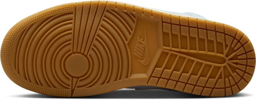 Jordan Aj1 Mid Se Sneakers Dames Wit Mesh Synthetisch - Foto 3