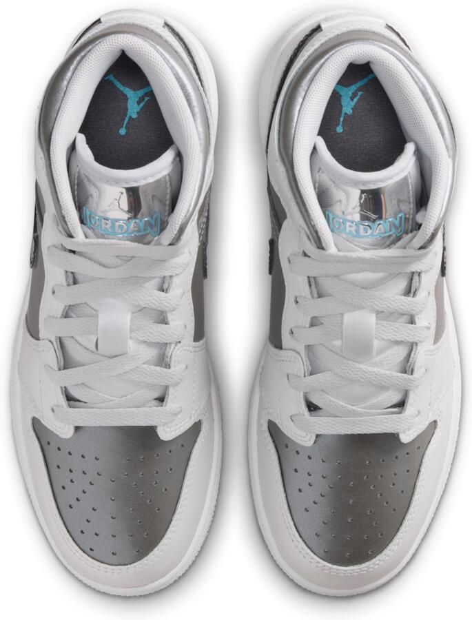 Jordan Air  1 Mid SE kinderschoenen Grijs