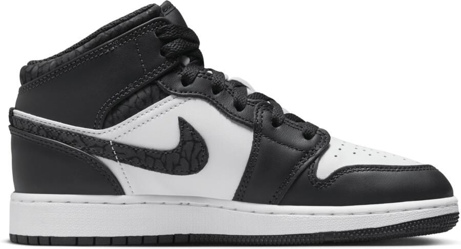 Jordan Air 1 Mid SE Kinderschoenen Zwart - Foto 2