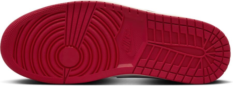 Jordan Aj1 Retro High Og Heren Schoenen Zwart Maat: 42.5 Leer Foot Locker - Foto 4