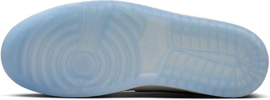 Jordan AJ1 Retro High Sneakers Heren Grijs Leer - Foto 4