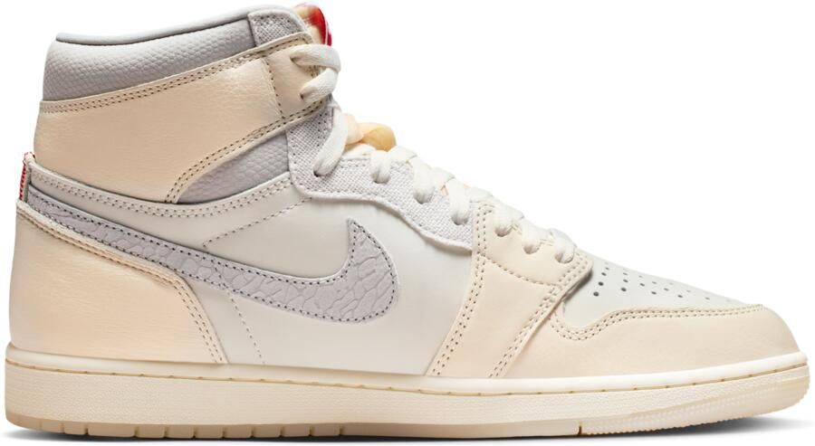 Jordan Aj1 Retro High Og Sneakers Heren Wit Leer - Foto 3