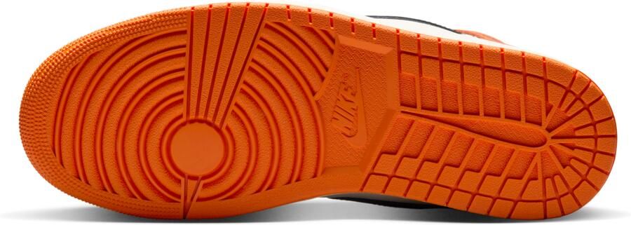 Jordan Aj1 Retro High Og Heren Schoenen Zwart Maat: 47.5 Leer Foot Locker - Foto 4