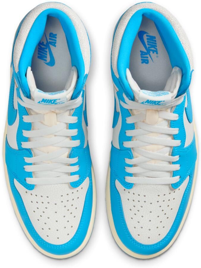 Jordan Aj1 Retro High Og Rmst Heren Schoenen Blauw Maat: 47.5 Leer Foot Locker