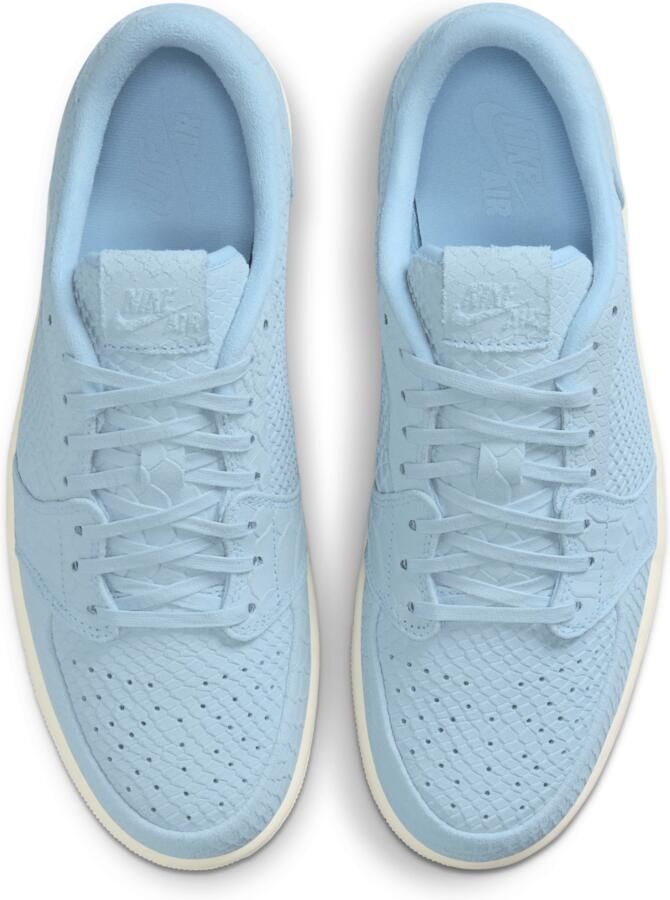 Jordan Air  1 Retro Low schoenen zonder Swoosh voor heren Blauw