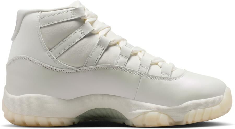 Jordan 11 Retro Sneakers Dames Wit Leer Synthetisch - Foto 3