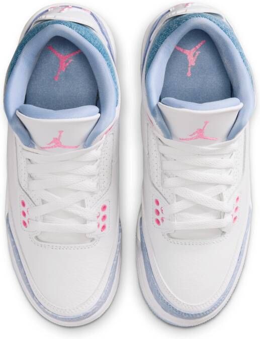 Jordan Aj3 Retro Unisex Schoenen Wit Maat: 36.5 Leer Foot Locker - Foto 2