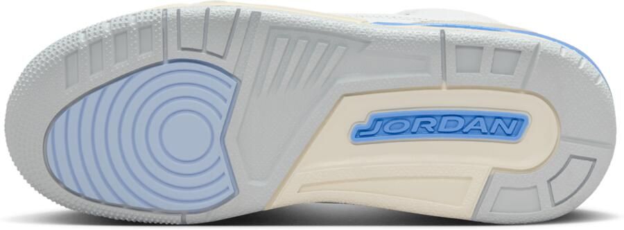 Jordan Aj3 Retro Kindersneakers Wit Leer - Foto 4