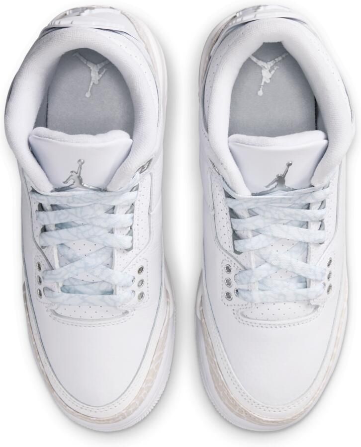 Jordan Aj3 Retro Unisex Schoenen Wit Maat: 39 Leer Foot Locker