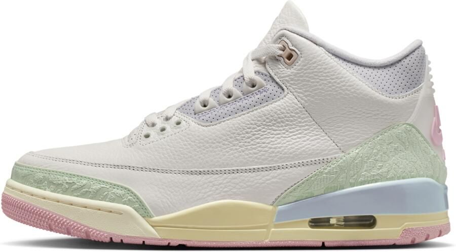 Jordan Air  3 Retro Sail and Jade Aura herenschoenen Wit