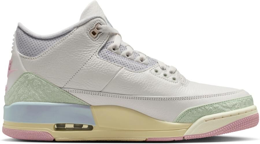 Jordan Air  3 Retro Sail and Jade Aura herenschoenen Wit - Foto 3