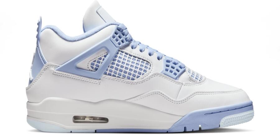 Jordan Air  4 Retro 'Aluminum' damesschoenen Wit - Foto 4