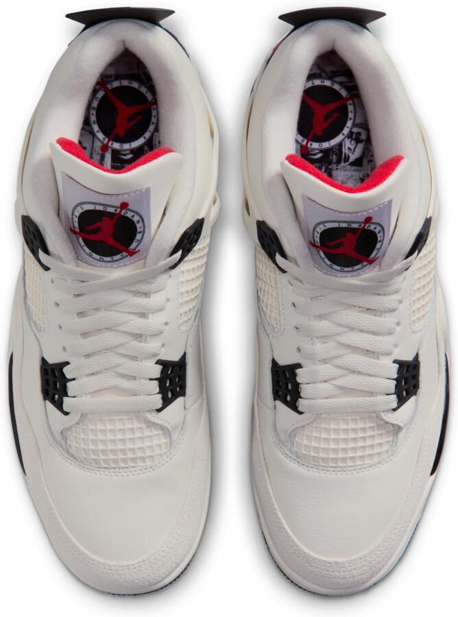 Jordan Air 4 Retro 'Flight Club' Herenschoenen Wit - Foto 2