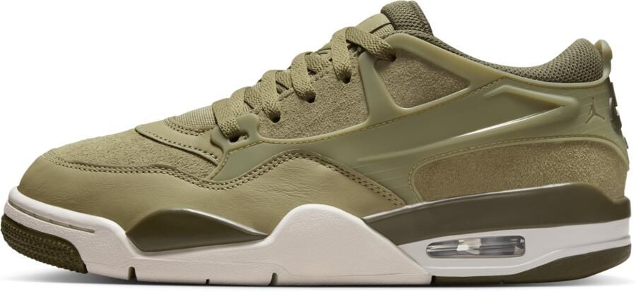 Jordan 4 Rm Sneakers Dames Olijf Mesh Synthetisch